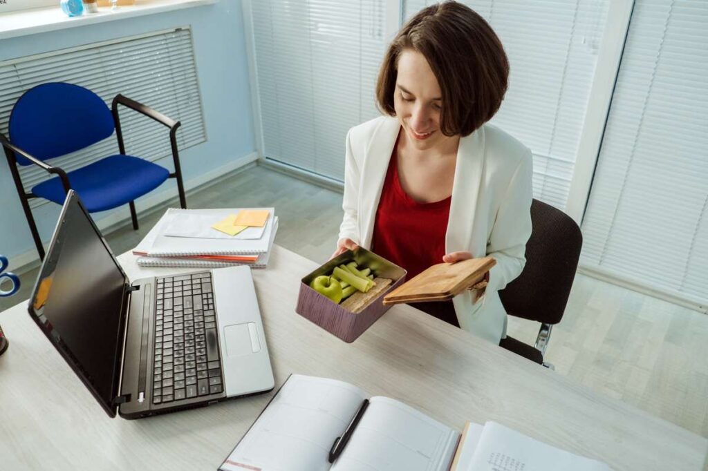 Zdrowe odżywianie na home office